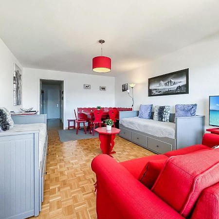 Pied-A-Terre In Crans-Montana, Pool And View - Swiss Alps Apartment Екстериор снимка