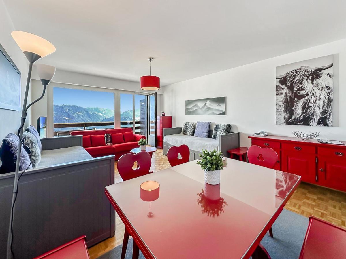 Pied-A-Terre In Crans-Montana, Pool And View - Swiss Alps Apartment Екстериор снимка