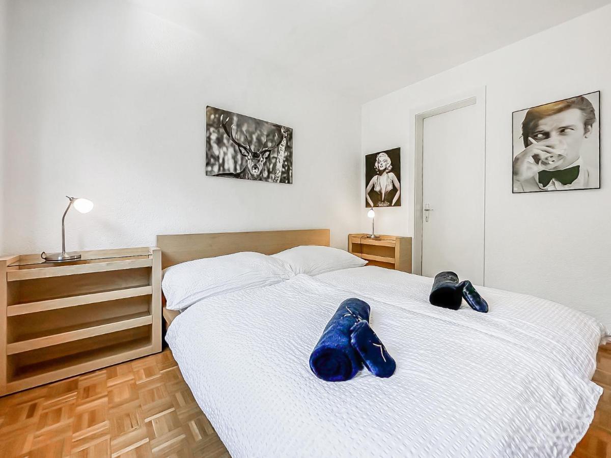 Pied-A-Terre In Crans-Montana, Pool And View - Swiss Alps Apartment Екстериор снимка