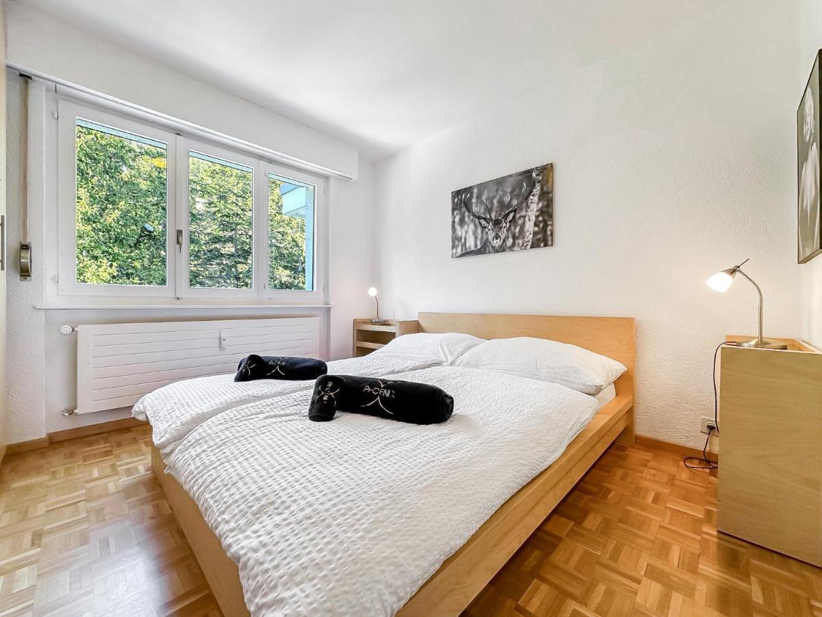 Pied-A-Terre In Crans-Montana, Pool And View - Swiss Alps Apartment Екстериор снимка